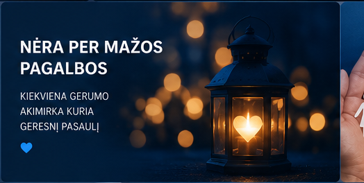 Nėra mažos pagalbos